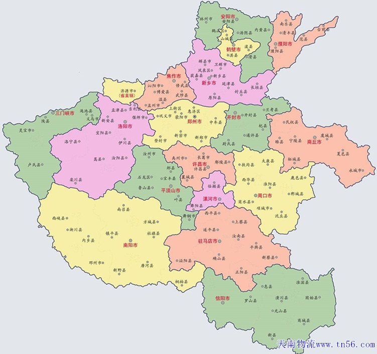 河南省地圖www.xjsyrc.cn
